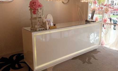 Toonbank voor winkel of salon